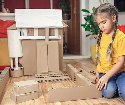 Recycled art projects